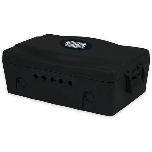 Outdoor Weather Resistant Connection Box -Cover for Extension Cord  Black
