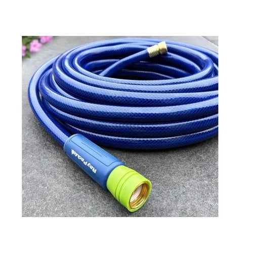 InfiniFlo 50ft Silver Medium Duty Garden Hose: Leak-Resistant,