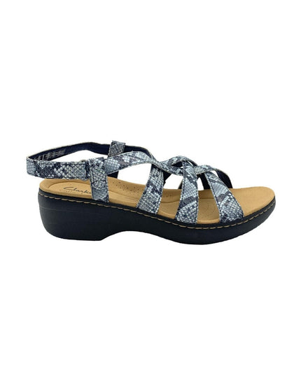 Clarks Merliah Rose Women's Snake Print Strappy Sandal 11