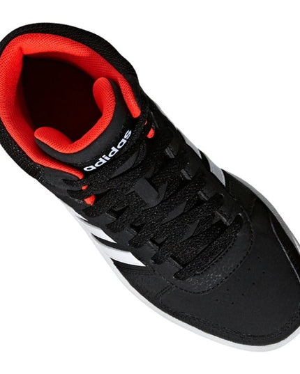 Adidas Hoops Mid 2.0 Jr Kids Black Sneaker B75743 Size 6 NWOB