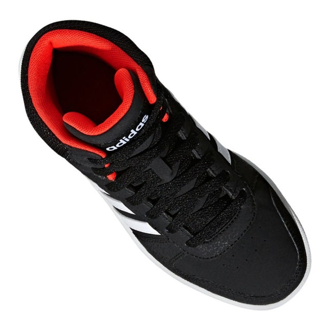 Adidas Hoops Mid 2.0 Jr Kids Black Sneaker B75743 Size 6 NWOB
