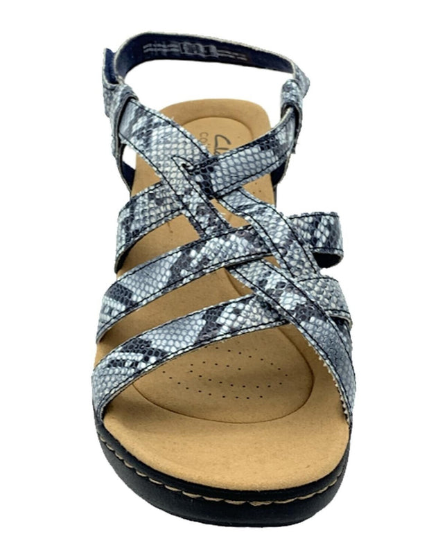 Clarks Merliah Rose Women's Snake Print Strappy Sandal 11