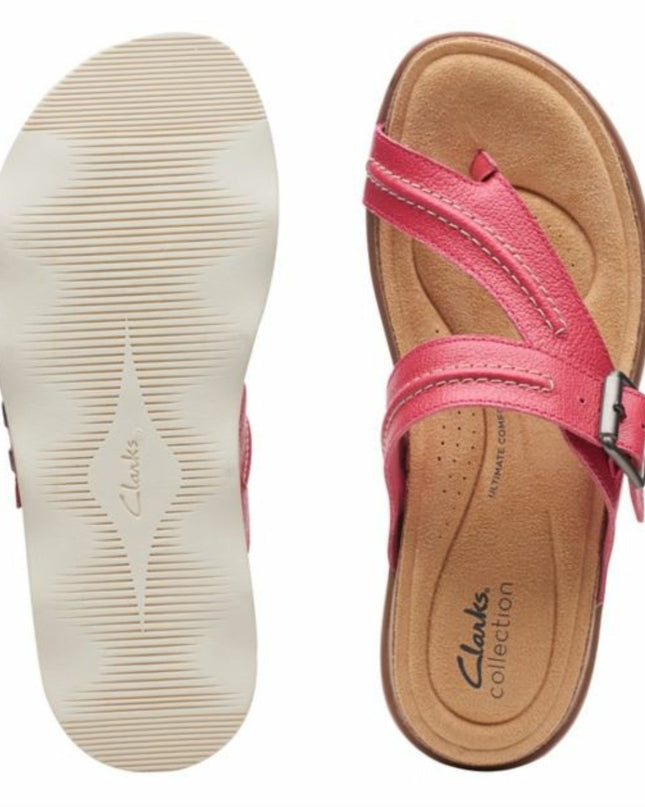 Clarks Brynn Madi Sandal | Women's | Fuchsia || Sandals | Flat NEW
