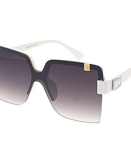 Women's white Fashion Shield Sunglasses UV400 Protection New