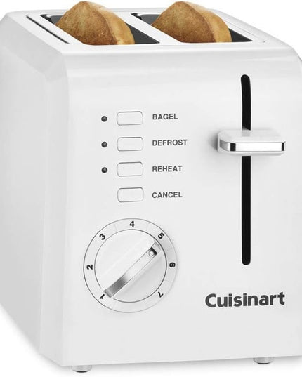 Cuisinart CPT-122 2-Slice Compact Toaster White Open Box