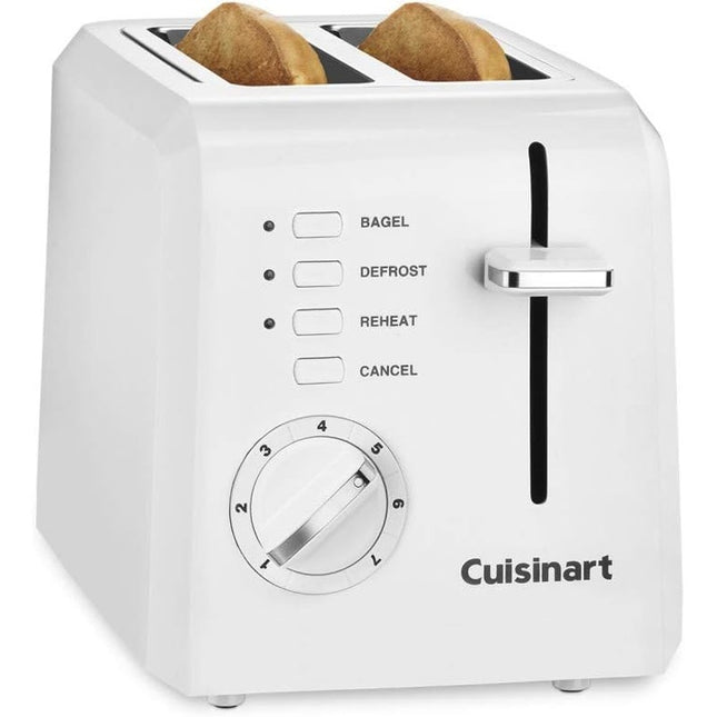 Cuisinart CPT-122 2-Slice Compact Toaster White Open Box