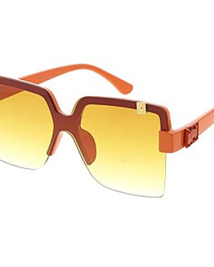 Orange Fashion Shield Sunglasses UV400 Unisex Trendy New